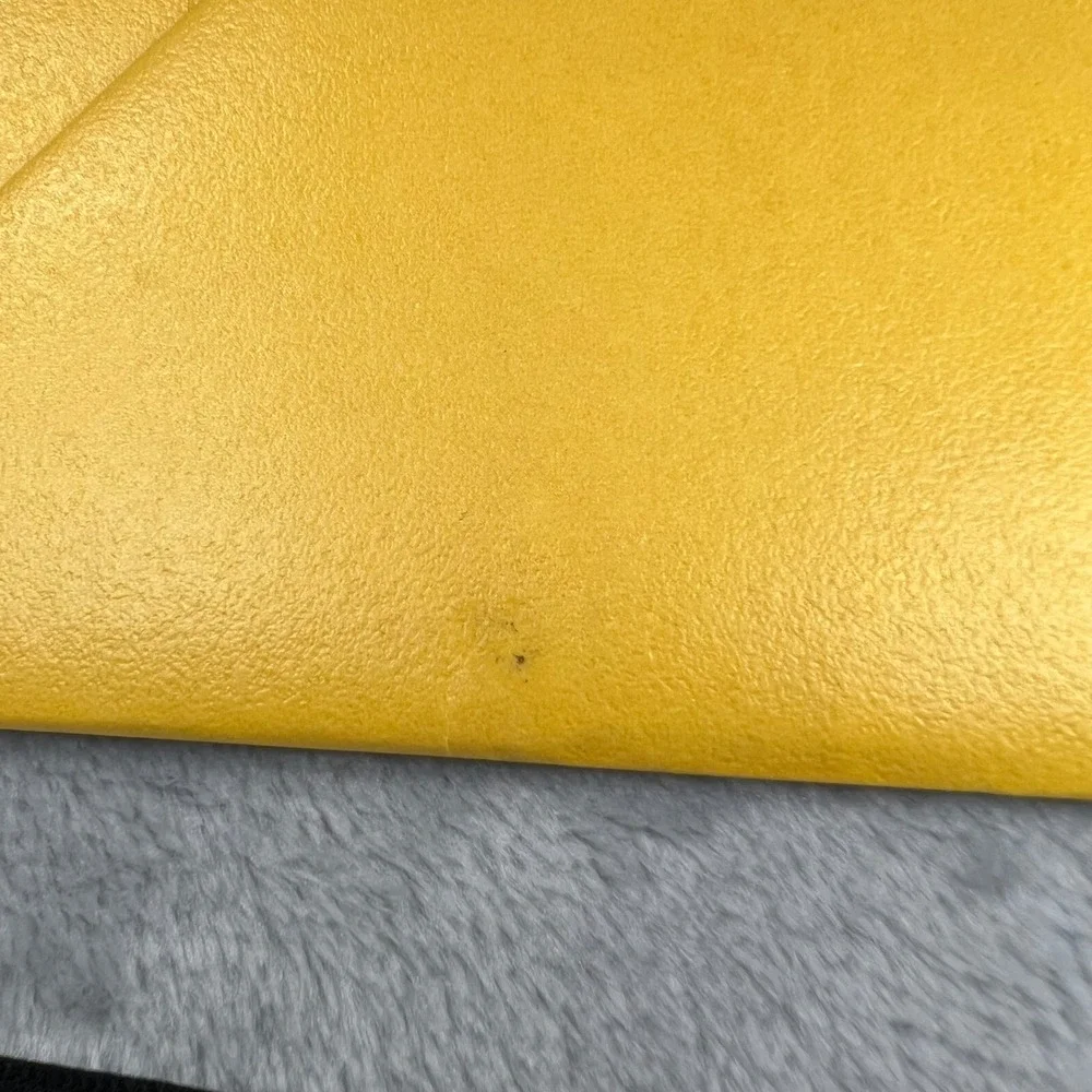 Fendi Shopping Bag Large Yellow 15X16X5 Roma‎ Logo Ribbon Designer Packaging